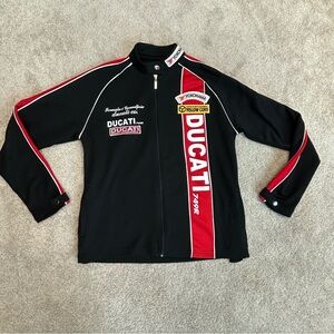 Ducati Formula Grandprix Yokohama Vintage Men’s racing track jacket full zip S